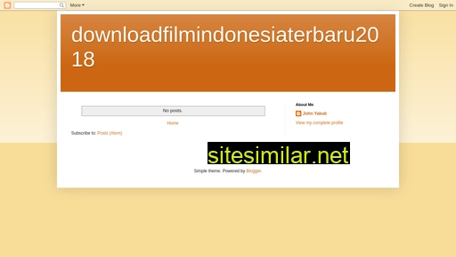 downloadfilmindonesiaterbaru2018.blogspot.com alternative sites