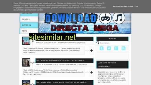 Downloadirectamega similar sites