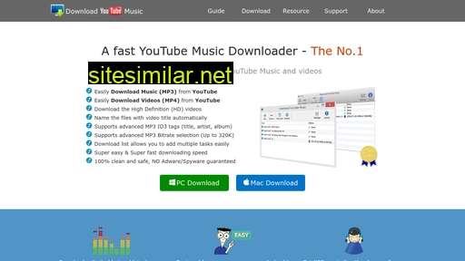 downloadyoutubemusic.com alternative sites