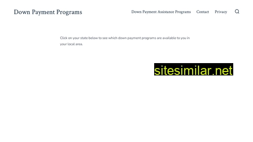 downpayment-programs.com alternative sites