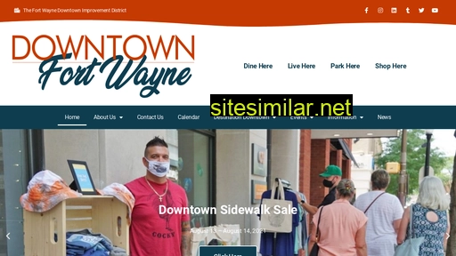 downtownfortwayne.com alternative sites