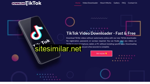 downloadtiktok.com alternative sites