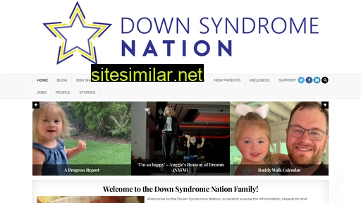 Downsyndromenation similar sites