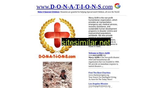 d-o-n-a-t-i-o-n-s.com alternative sites
