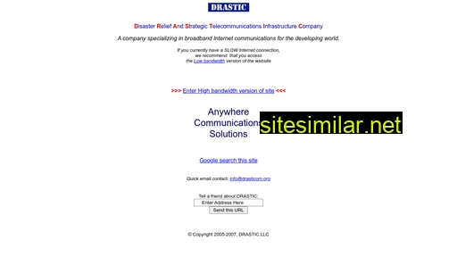 drasticom.com alternative sites