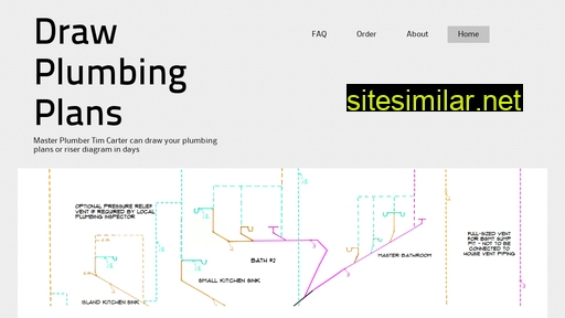 Drawplumbingplans similar sites