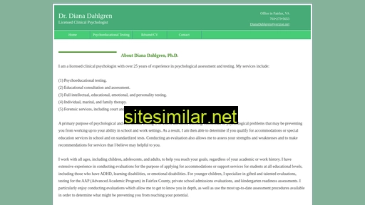 drdianadahlgren.com alternative sites
