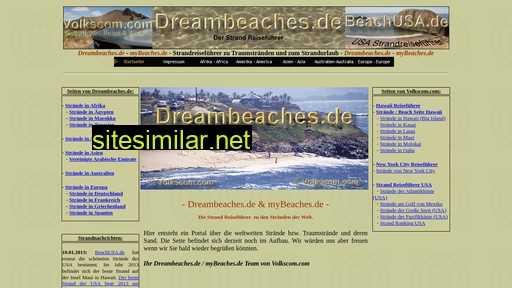 dreambeaches.volkscom.com alternative sites