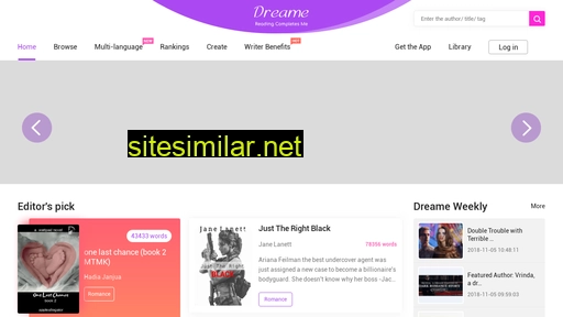dreame.com alternative sites