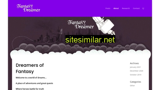 dreamersoffantasy.com alternative sites