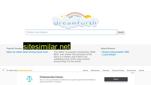 dreamforth.com alternative sites