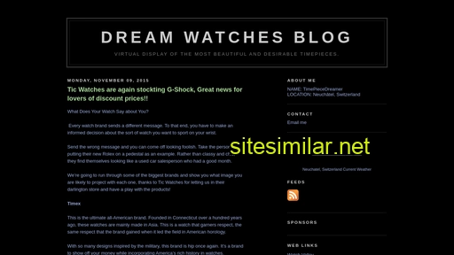 dreamwatches.blogspot.com alternative sites