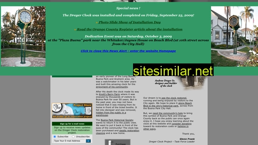 dregerclock.com alternative sites