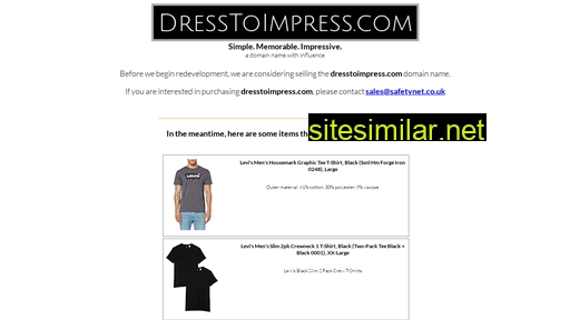Dresstoimpress similar sites