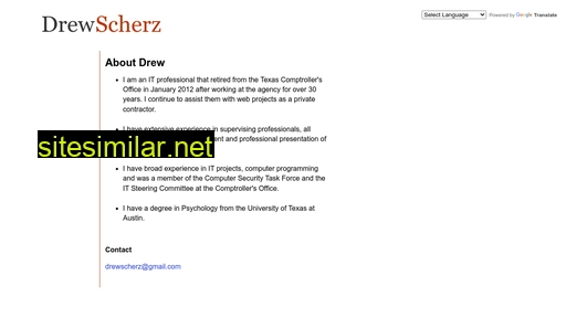 drewscherz.com alternative sites