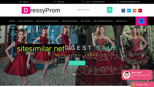 dressyprom.com alternative sites