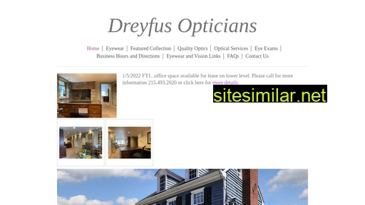 Dreyfusopticians similar sites