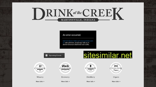 drinkatthecreek.com alternative sites