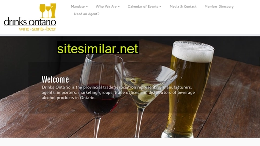 drinksontario.com alternative sites