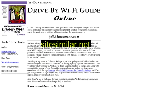 Drivebywifiguide similar sites