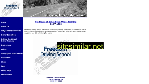 Drivewithfreedom similar sites