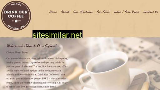 drinkourcoffee.com alternative sites