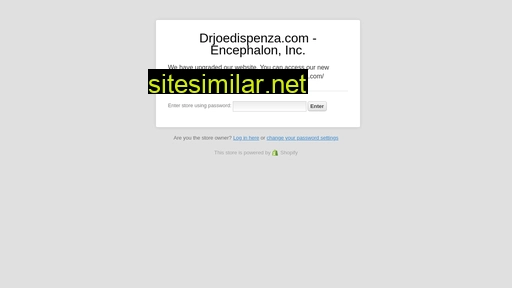 drjoedispenza-com.myshopify.com alternative sites