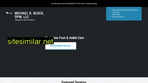 drmichaelblock.com alternative sites