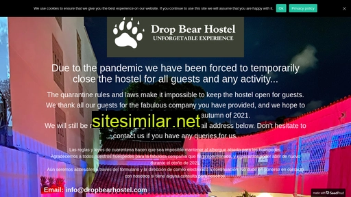 Dropbearhostel similar sites