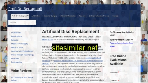 dr-bertagnoli.com alternative sites