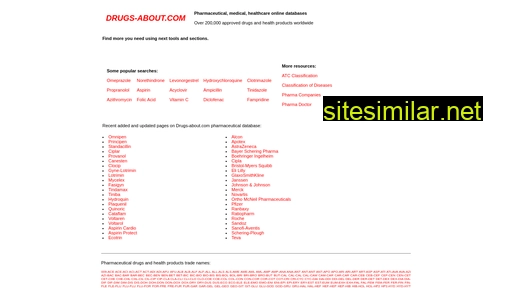 Drugs-about similar sites