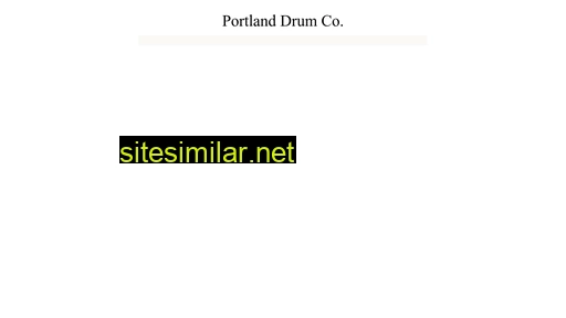 drumsportland.com alternative sites