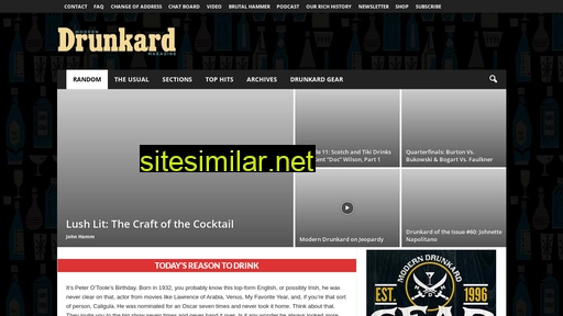 drunkard.com alternative sites