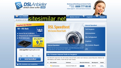 Dsl-anbieter similar sites