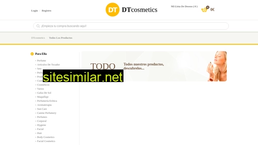 dtcosmetics.com alternative sites