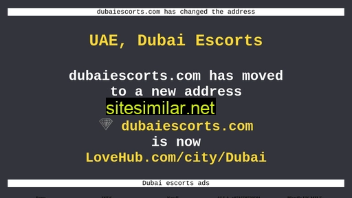 Dubaipeaches similar sites