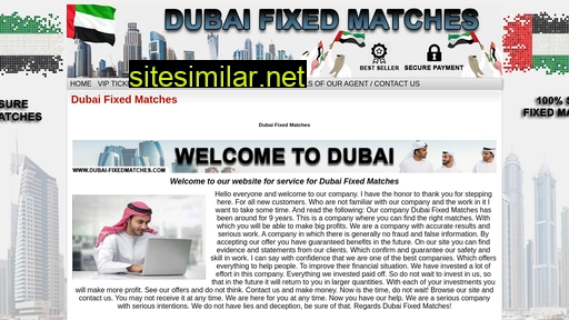 dubai-fixedmatches.com alternative sites