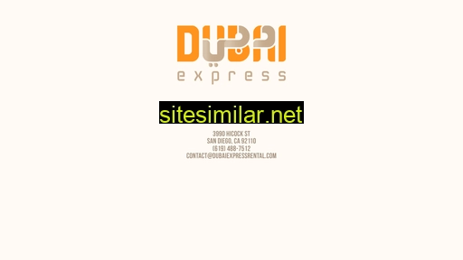 Dubaiexpressrental similar sites