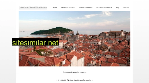 Dubrovnik-transfer-services similar sites