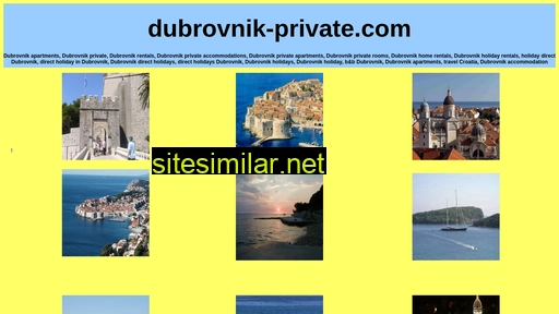 dubrovnik-private.com alternative sites