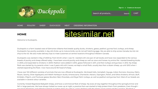 Duckopolis similar sites