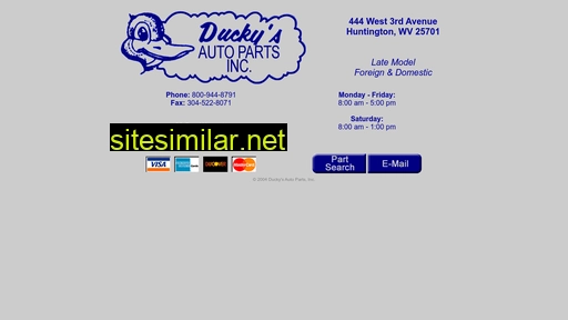 duckysautoparts.com alternative sites