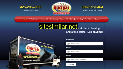 ductvacnw.com alternative sites