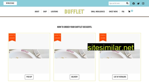 dufflet.com alternative sites
