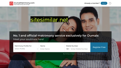 dumalmatrimony.com alternative sites