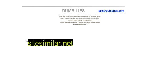 dumblies.com alternative sites