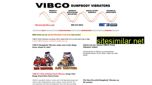 dumpbodyvibrators.com alternative sites