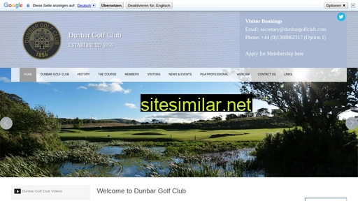 Dunbargolfclub similar sites