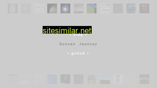Duncanjauncey similar sites