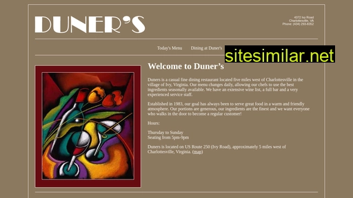 dunersrestaurant.com alternative sites